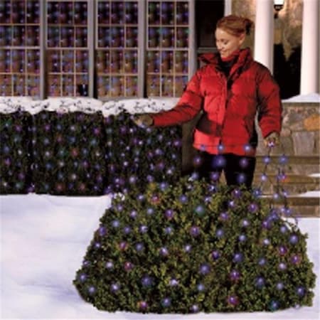 Celebrations Celebrations 40803-71 4 x 6 ft. 100 Blue LED Net Light Set 9264458